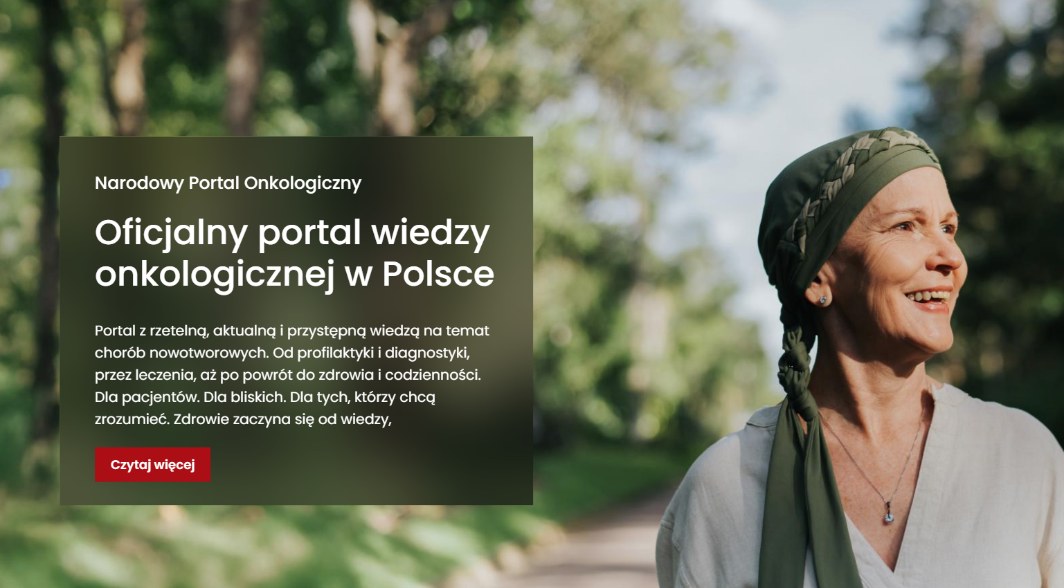 Narodowy Portal Onkologiczny – oficjalny portal wiedzy onkologicznej w Polsce